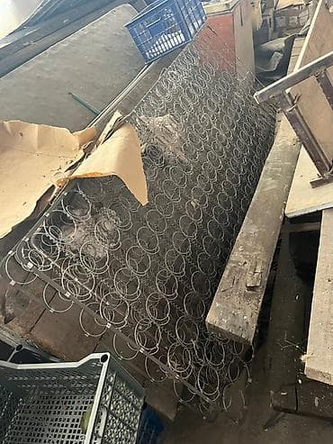 купить железную кровать бу: Железная основа матраса 2шт — 1