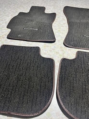 евро коврик: Плоские Ворсовые Полики Для салона цвет - Серый — 2