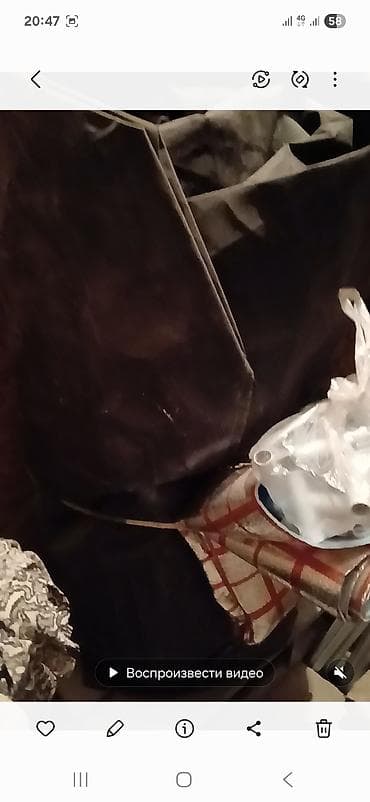 Палатка 4х местный чёрный цвет ткан плотный на природе отлично с — 1