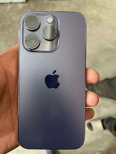 iphone 11 red: IPhone 14 Pro, Б/у, 128 ГБ, Deep Purple, Коробка, 74 % — 3