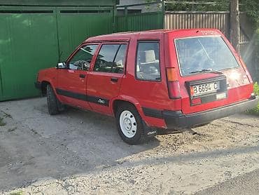 парень: Toyota Tercel: 1986 г., 1.5 л, Механика, Бензин, Универсал — 10