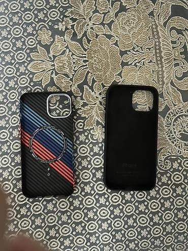 чехлы айфон 14 про: Два чехла для iPhone14 (модель с большим квадратным вырезом под блок — 1