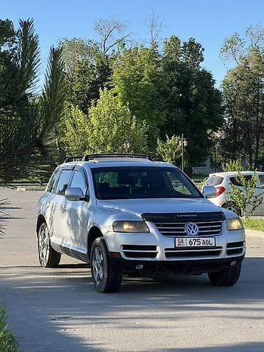 Volkswagen Touareg: 2005 г., 3.2 л, Автомат, Бензин, Кроссовер at lalafo.kg Volkswagen Touareg: 2005 г., 3.2 л, Автомат, Бензин, Кроссовер