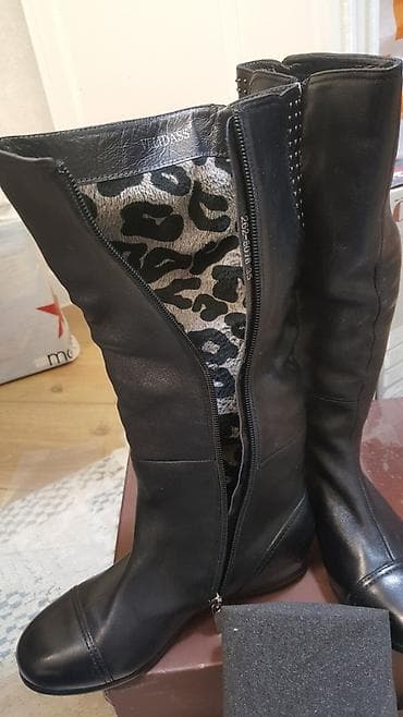 Сапоги: Кожанные сапожки 35 размер Velidass — 4