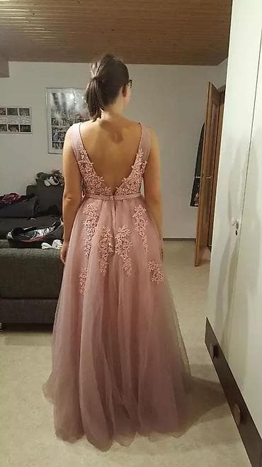 вечернее платье с: Платье на кыз узатуу, M, С корсетом, Новый, цвет - Красный — 4