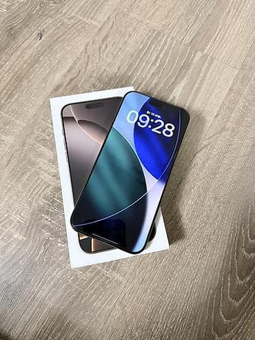 iphon xs max: IPhone 16 Pro Max, Б/у, 512 ГБ, Desert Titanium, Защитное стекло, Коробка, 91 % — 1