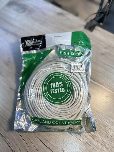 lan адаптер для телевизора: LAN кабель для ПК Полностью готовый к использованию 3 метра - 170 сом — 4