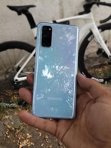 se 4: Samsung Galaxy S20, Б/у, 128 ГБ, цвет - Голубой, 1 SIM — 1