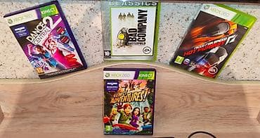 microsoft xbox: Игровой комплект Xbox 360 + Kinect так же установленны игры такие как — 3