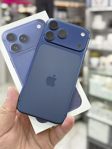 IPhone 17 Pro Max, Б/у, 256 ГБ, Синий, Коробка at lalafo.kg IPhone 17 Pro Max, Б/у, 256 ГБ, Синий, Коробка