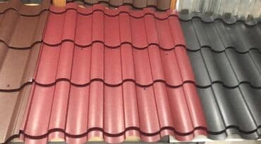 листы для крыши: Черепица Металлочерепица Адамант в ассортименте цветов, Профнастил в — 5