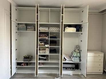 cold steel: Стенка-шкаф, Тип стенки-шкафа: Другой тип шкафа-стенки, Для спальни — 3