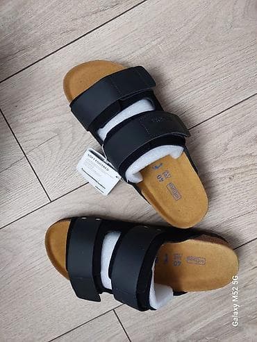 Босоножки, сандалии, шлепанцы: Мужские сандалии, 40, Birkenstock, Новый, цвет - Черный, Самовывоз — 6