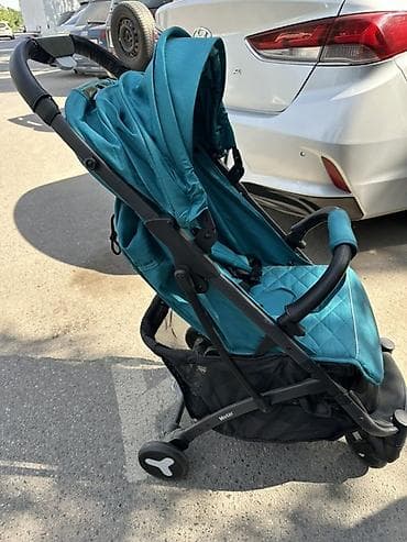 Прогулочная коляска Mstar, бирюзовая - Легкая складная модель с — 1