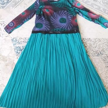 брендовые платья турция: Көйнөк сатылат Турциядан келген размер 50.52.54ко түшөт цвети изумруд — 1