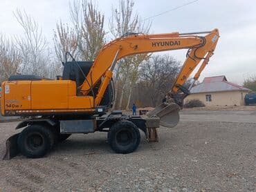 мотор мазда 3: Экскаватор, Hyundai, 2010 г., Колесный — 3