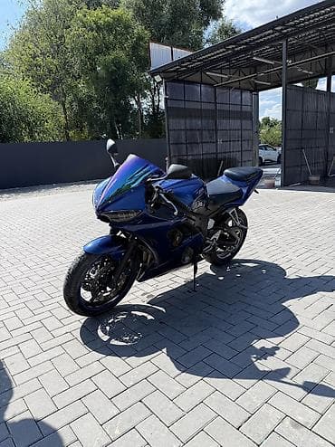 Унаа: Спортбайк Yamaha, 600 куб. см, Бензин, Чоңдор үчүн, Колдонулган — 3