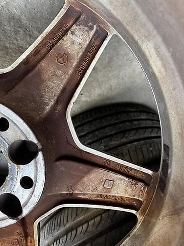 volk rays: Литые Диски R 18 AMG, Комплект, отверстий - 5, Б/у — 8