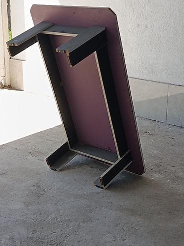 дачные столы и стулья: Стол. Размеры: длина 130 см, ширина 75см — 1