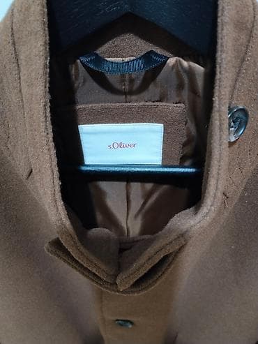 Мужское пальто европейского качества. s.Oliver, размер 54. цена