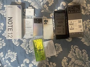 mi note 13 pro: Infinix Note 12 VIP, Б/у, 256 ГБ, цвет - Голубой — 1