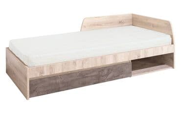 односпалка кровати: Кровать односпальная Джаз, Каштан найбори Светлый, Анрэкс (Беларусь) — 1