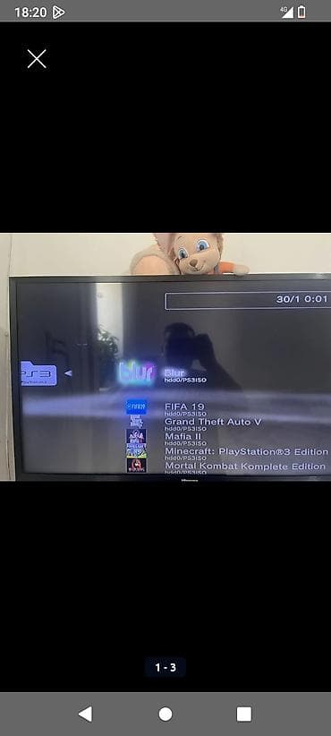 play station: Обмен на телефон либо продажа идеал весь комплект два джойстика, все — 3