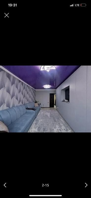 1 комната, 51 м², Кок-Жар ж/м 106 серия улучшенная, 8 этаж, Евроремонт — 9