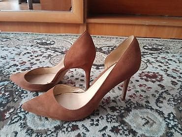 Айымдардын бут кийими: Туфли, 37, Mango, Колдонулган, түсү - Күрөң, Өзү алып кетүү — 5