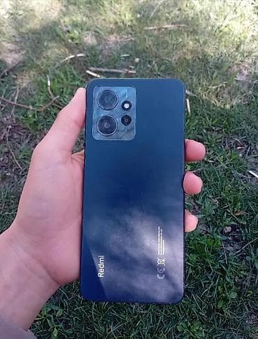 redmi note 9: Redmi, Redmi Note 12, Б/у, 128 ГБ, цвет - Черный — 1