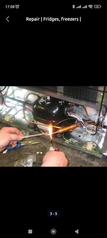 холодильное оборудования: Ремонт холодильников и морозильников. Что выполняется: - Диагностика — 3