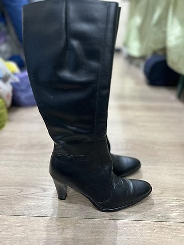 Сапоги: Женские кожаные сапоги Faradei (ЗАО «Компания ФАРАДЕЙ», г. Москва) - — 1