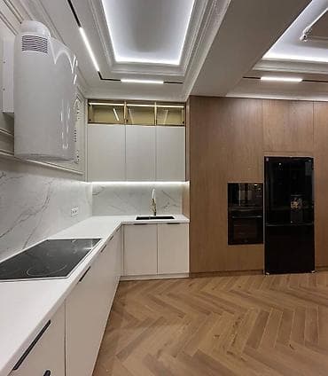 3: 3 комнаты, 137 м², Асанбай мкр Элитка, 9 этаж, Дизайнерский ремонт — 4