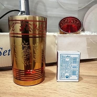 Стаканы: Стаканы 6 штук, новые. 200,0 воды вместимость. Также много другой — 2