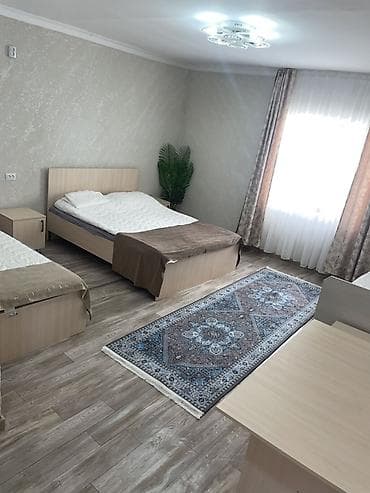 одна комната: Гостевой дом «Нур», г. Чолпон-Ата Предлагаются 3-, 4- и 5-местные — 7