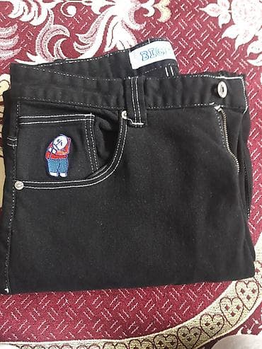 детская барсетка: Джинсы и брюки, цвет - Черный, Новый — 3