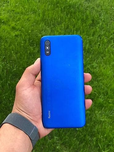 intel core i5: Redmi, Redmi 9A, Б/у, 64 ГБ, цвет - Синий, 2 SIM — 1