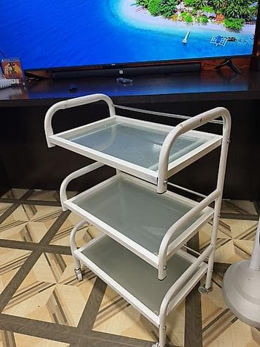 лампа для швейных машин: Напольная лампа-лупа с подсветкой и полка стеклянной для косметологии — 7