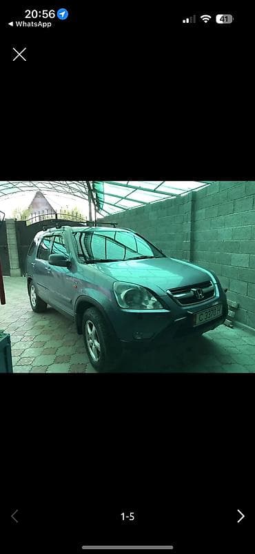 step wgn: Honda CR-V: 2002 г., 2 л, Механика, Бензин, Внедорожник — 1