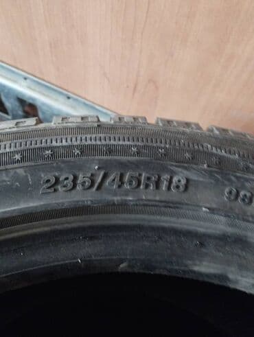 шины на хово в бишкеке: Шины 235 / 45 / R 18, Зима, Б/у, Комплект, Легковые, Китай, Sailun — 1