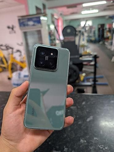 сиоми 11: Xiaomi, 14, Б/у, 512 ГБ, цвет - Зеленый, 2 SIM — 2