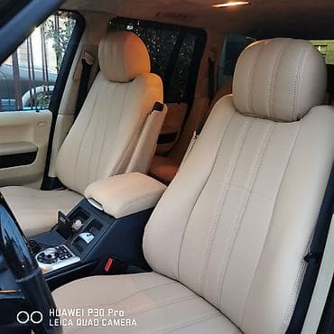 vela: Чехлы Алькантара, С подогревом, цвет - Черный, Land Rover, Новый, Самовывоз — 4