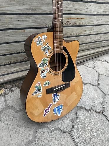 Срочно продается Yamaha FS100 Состояние гитары среднее но звук мощный — 3