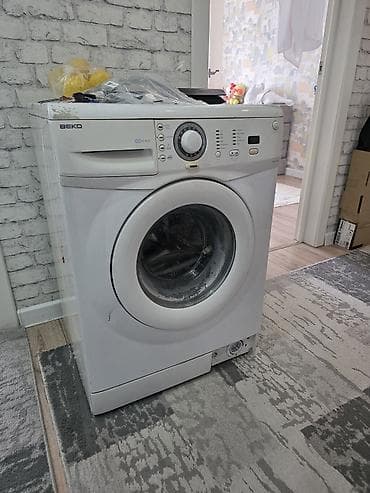 beko bdfn15421w: Отдам даром. Стиралка не работает, у панеля стекло разбита, но — 1