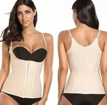 Латексный маечный корсет для похудения и уменьшения объёма талии до