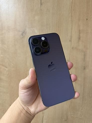 iphone 14 pro: IPhone 14 Pro, Б/у, 256 ГБ, Deep Purple, Кабель, В рассрочку, 81 % — 1