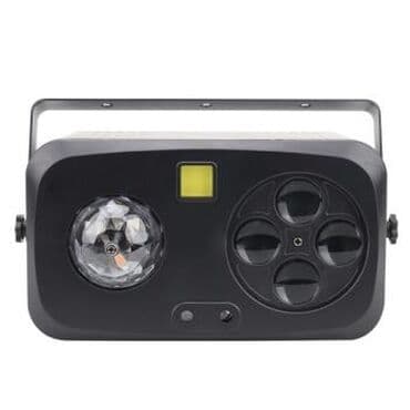 прожектор свет: Светомузыкальная установка 4 в 1 лазер, стробоскоп, диско шар, КТѴ — 2