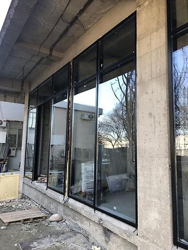 elegance stroy: Алюминиевое окно на заказ, Тип окна: Панорамные, Бесплатная установка, В рассрочку — 6