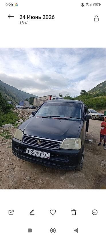 крыло на степ: Honda Stepwgn: 2000 г., 0.2 л, Автомат, Бензин, Минивэн — 3