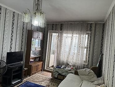 105: 1 комната, 35 м², Пишпек 105 серия, 3 этаж, Старый ремонт — 6